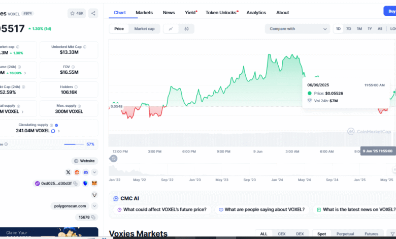 VOXIES TOKEN COIN
